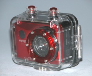 Vivitar DVR 786HD Camcorder Sport 720P Camera 12 MP with Camera Housing