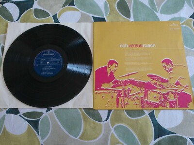 Buddy Rich And Max Roach    Rich Versus Roach LP Netherlands NM/VG+