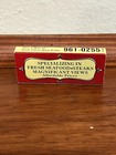 Cliff House Fort Bragg Restaurant Match Book Matchbox Never Used — photo 3