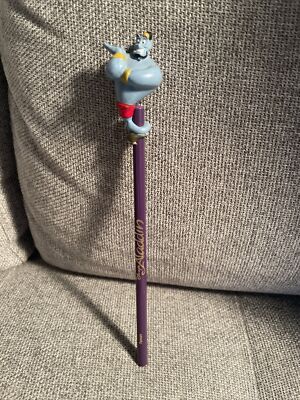 Genie From Aladdin Pencil + PVC Topper Vintage Toy Figure DISNEY