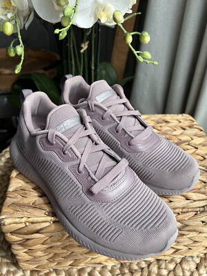 Skechers Damen Sneaker UK 5 Bobs Tough Talk, Mauve Sneaker EUR 38