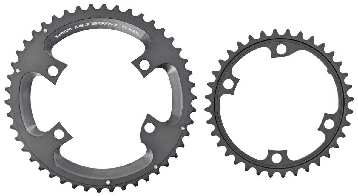 Shimano Ultegra FC-R8000 2 x 11 Sp Chainring Set 46/36T Cyclocross