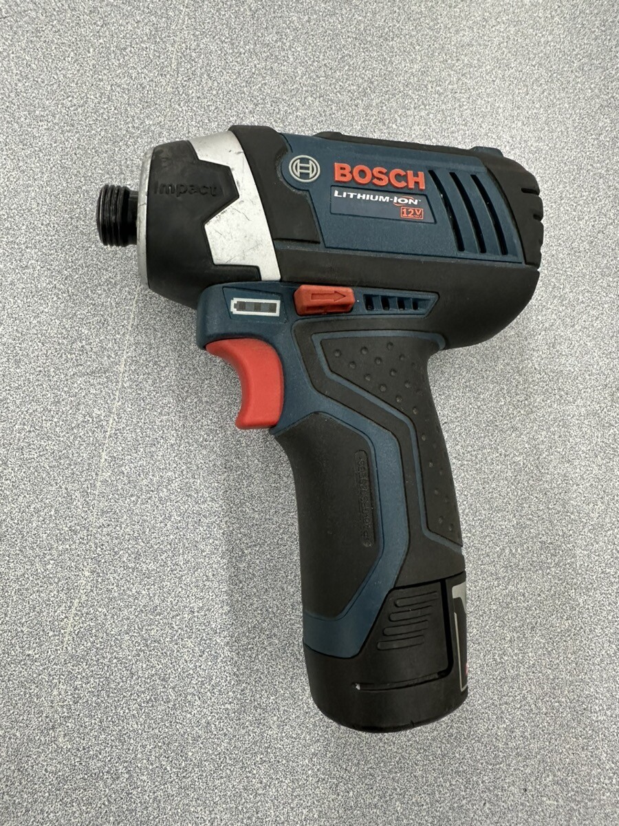 Bosch PS412A 12V Cordless Impact Driver Kit (ROC034894) eBay
