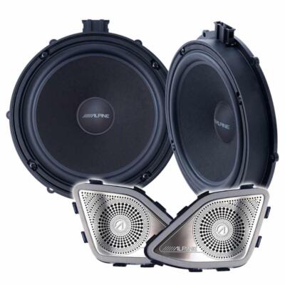 Alpine SPC-108T6-2 8'' Komponenten-Lautsprecher Hochtöner für Volkswagen Transporter T6
