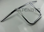 New T-BAR Motorcycle Handlebar 7/8' Universal 10' Rake Pull Back Custom Chopper