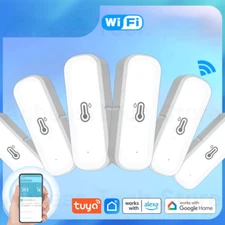 Temperature Humidity Sensor Home Connected Thermometer Compatible Smart Life New