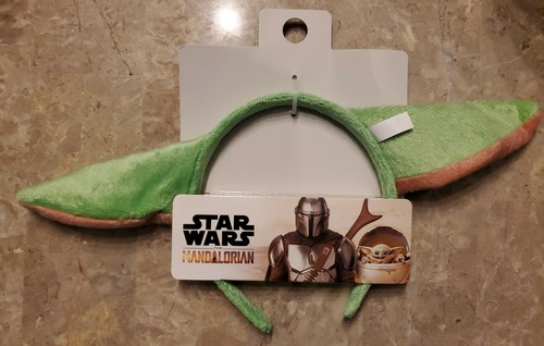 *NEW* Star Wars The Mandalorian Baby Yoda Ears Headband The Child - Picture 1 of 2