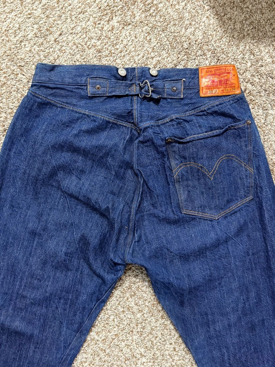 Men's Vintage LEVI'S 1890s 501 xx LVC Vintage Clothing