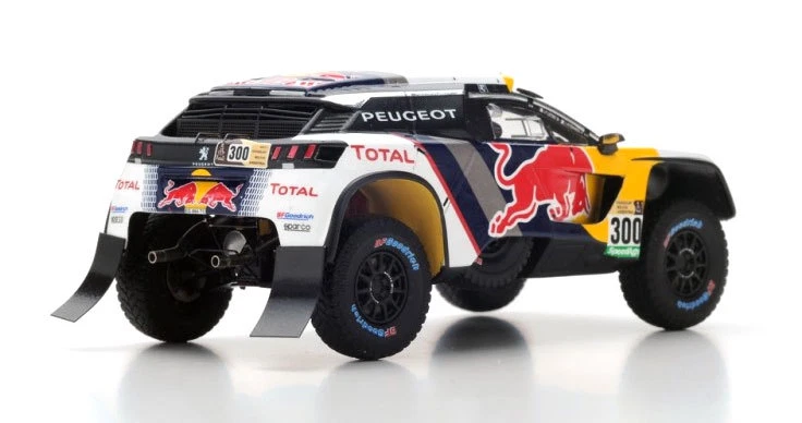 Spark S5611 Peugeot 3008 DKR Winner Dakar Rally 2017 - S Peterhansel 1/43 Scale  - Image 2 of 4