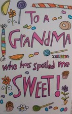 Funny Birthday Card For Grandma FREE SHIPPING B15