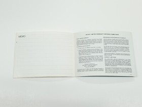 Rad Racer Autentico NES Nintendo Manuale *