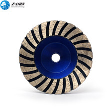Molinillo de muela 4" Turbo Diamond Cup grano a base de aluminio 50 para hormigón