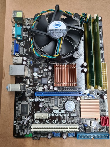 Motherboard asus P5KPL-AM SE 775 + cpu intel E4500 + bk São Domingos de