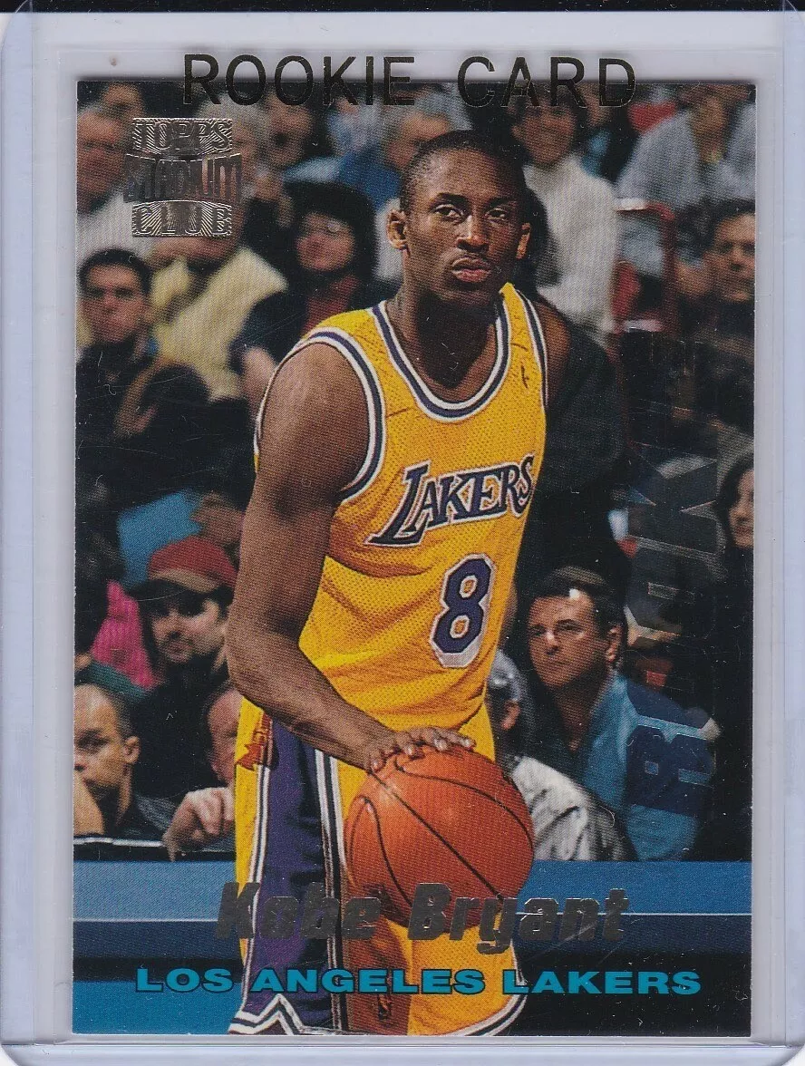 Kobe bryant topps sales stadium club rookie card