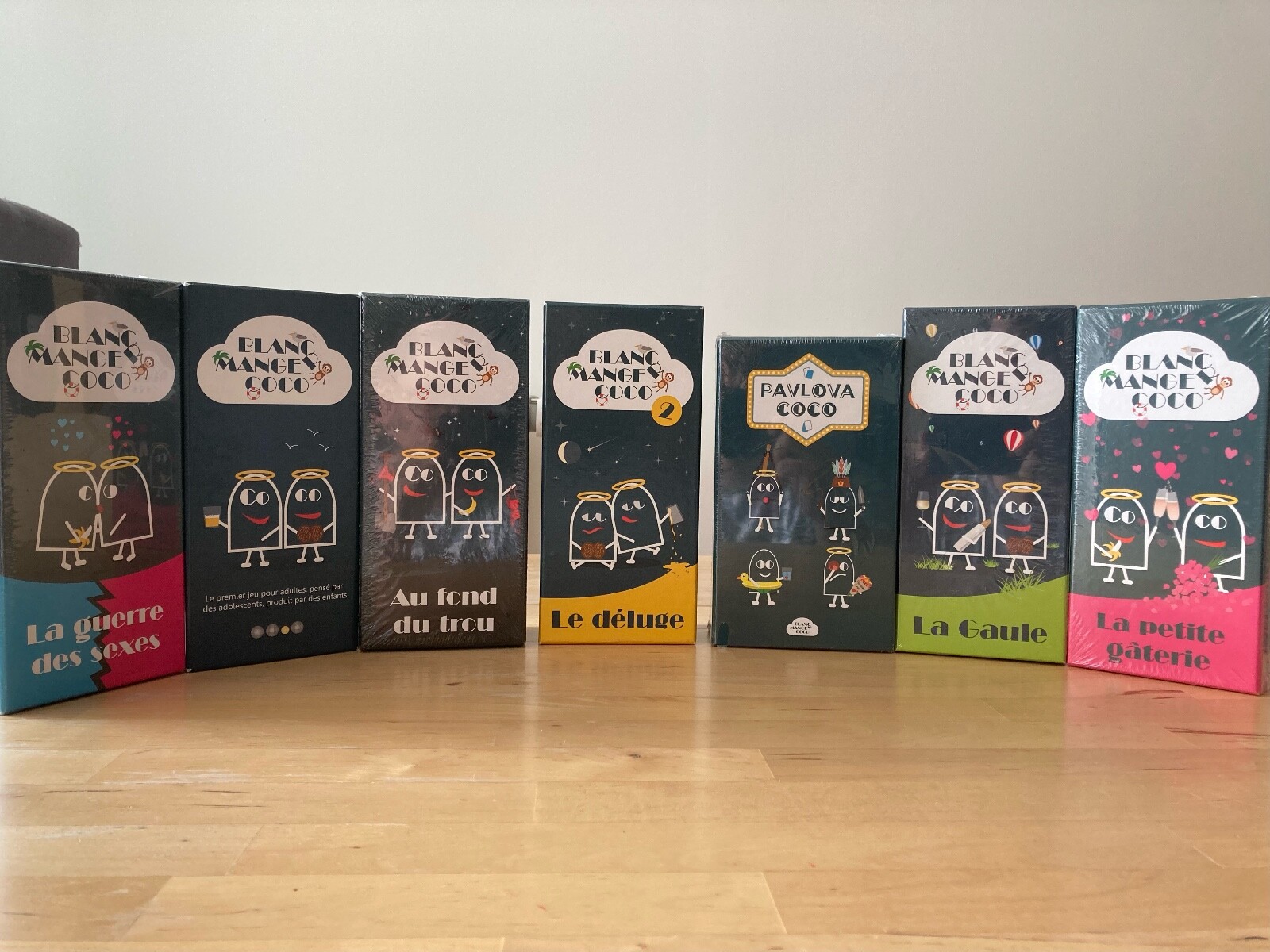 Blanc Manger Coco collection complète, le cadeau idéal pour un anniversaire d'adulte