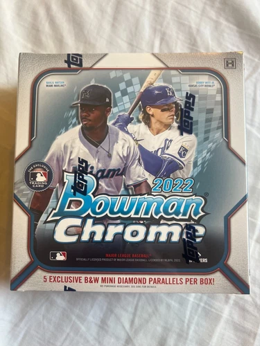 2022 Bowman Chrome Baseball Hobby Lite Factory Sealed Box - Quantity Available