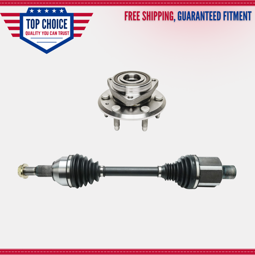 Front Rear Wheel Bearing Hub For Chevy Traverse Enclave GMC Acadia 07-17 6 Lug E - Foto 7