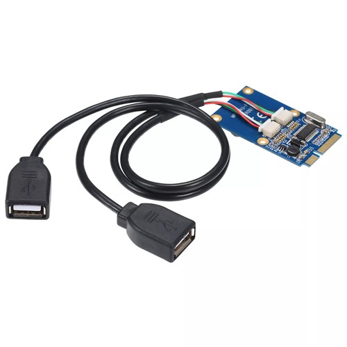 Mini PCI Express à double carte USB mpie à 5pin USB2.0 carte de conversion - Photo 7/8