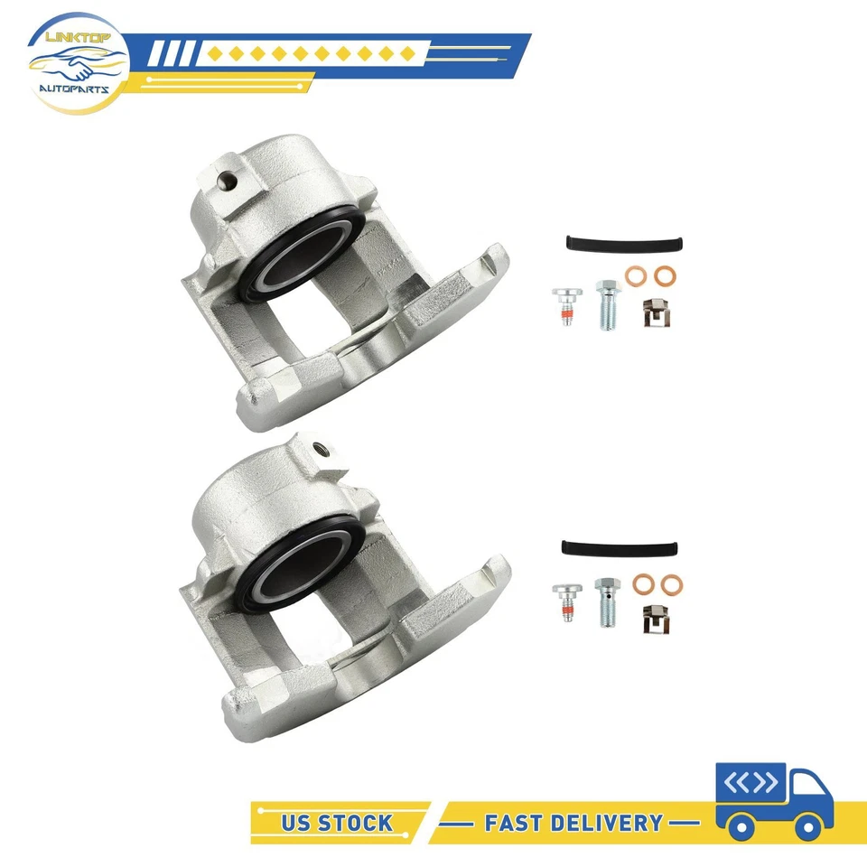 Brake Calipers Front Pair For Jeep CJ7 1979-1981 AMC Concord 1978-1981 - Image 4 of 4