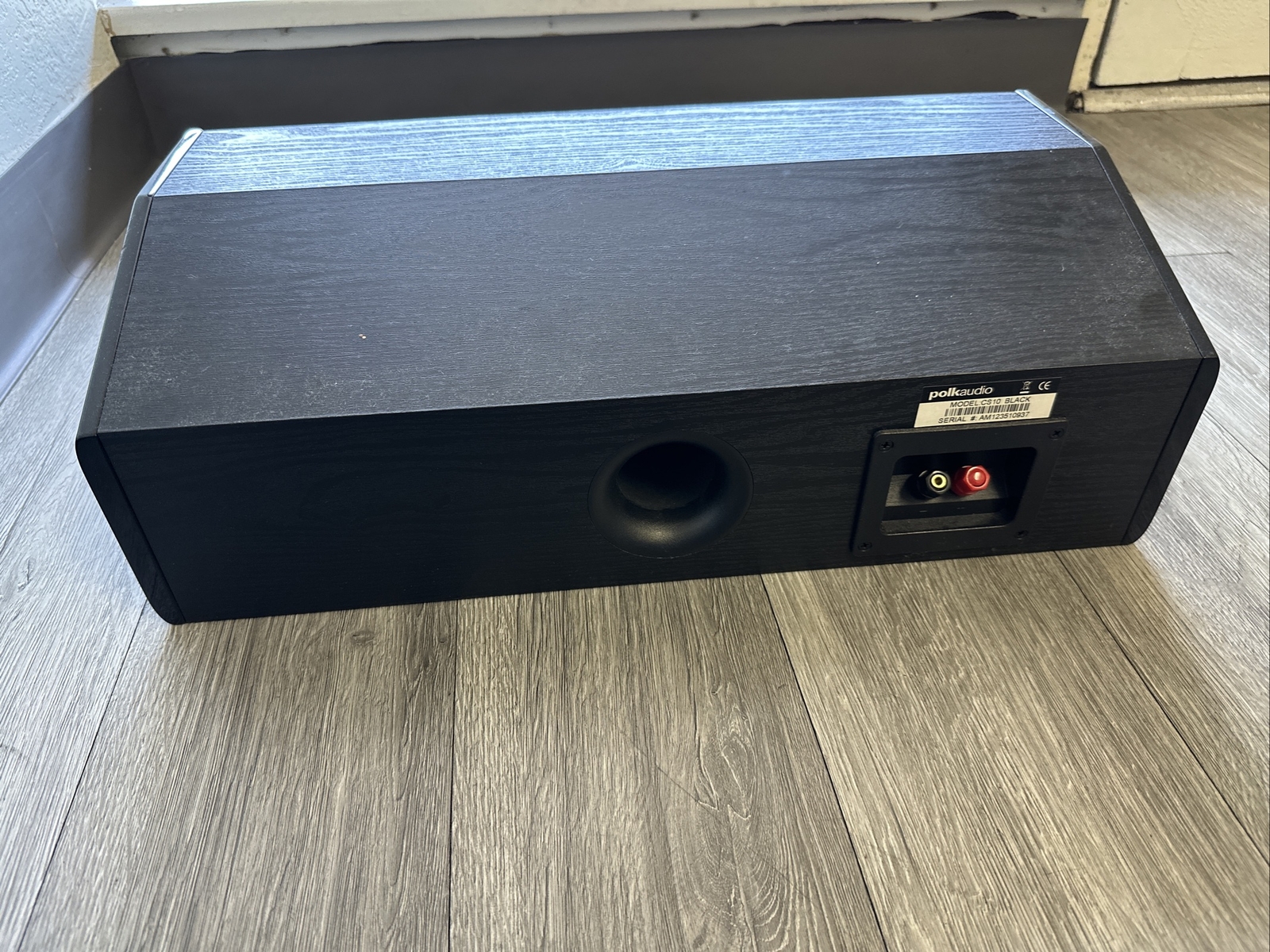 Polk Audio CS10 Center Channel Speaker System Black eBay