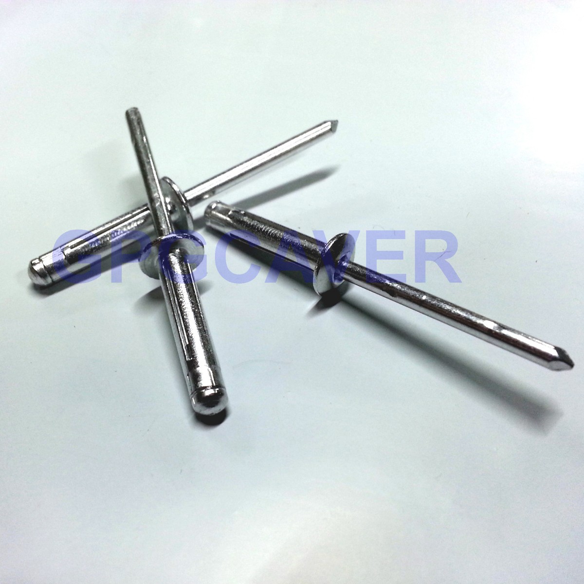 Pink 3/16 Small Head Tri-Fold Exploding Aluminum Mandrel Pop Rivets 25