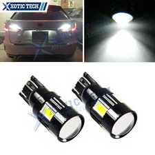 Super Bright White Projector LED Bulbs For Backup Reverse Light 912 921 T15 W16W