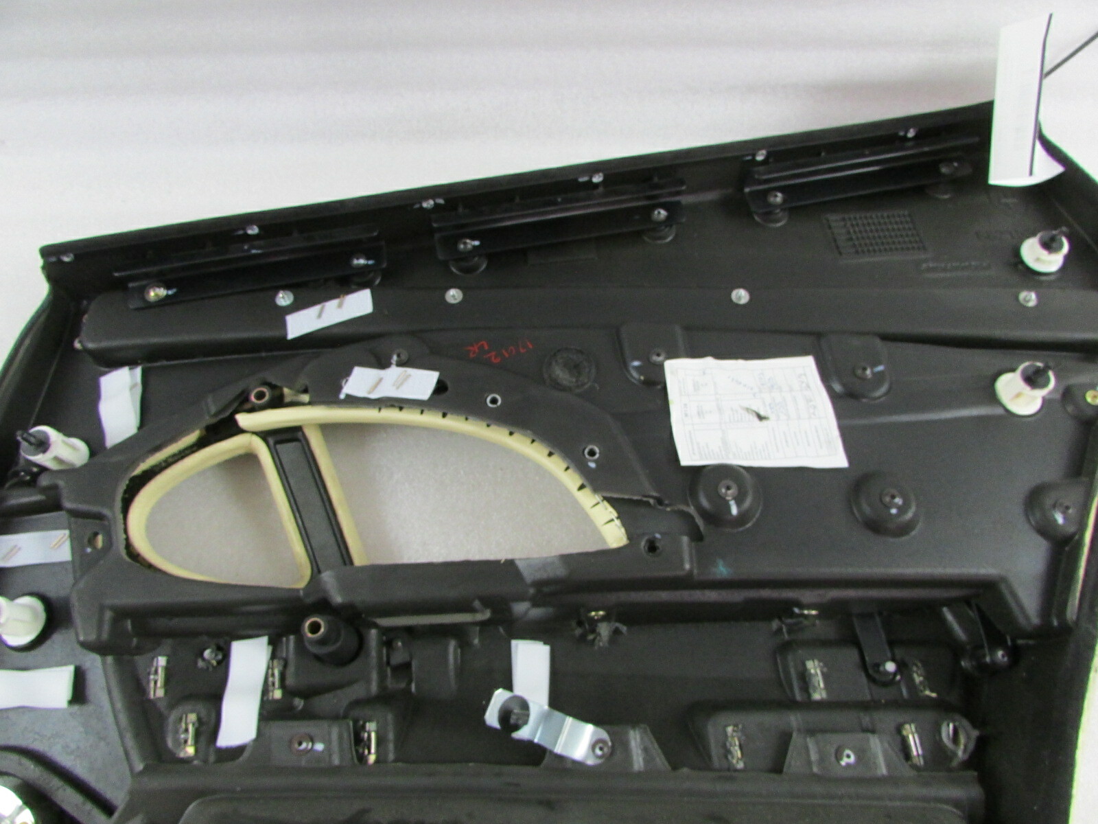 Maserati Quattroporte, LH, Left Rear Door Panel, Cream / Blue w/ Shade, Used
