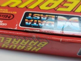 Heavy Barrel Nintendo NES Box and Manual Only *