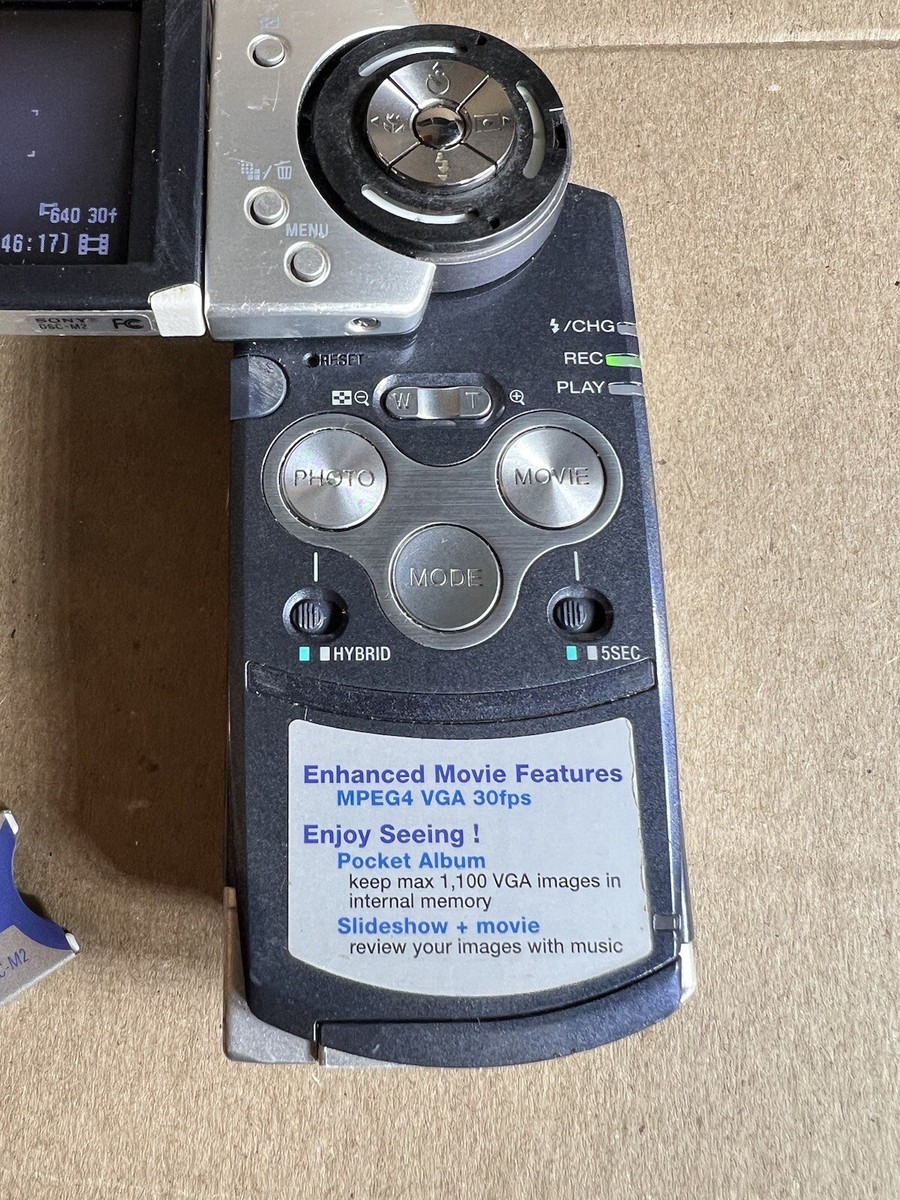 Sony Cyber-shot DSC-M2 5.1MP Digital Camera - Silver Sony Cyber-shot DSC-M2 5.1MP Digital Camera - Silver
