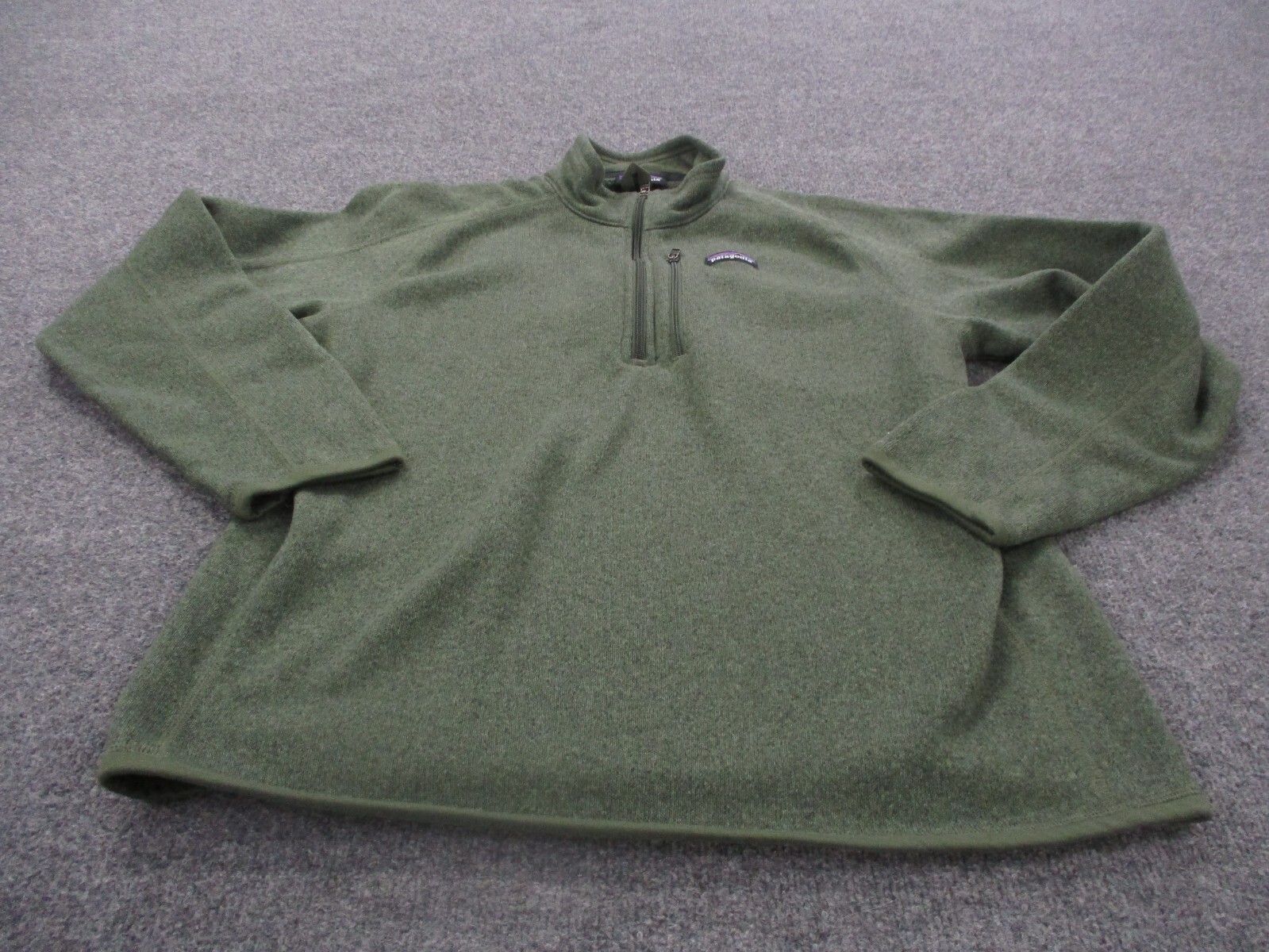 Patagonia Mens Green Better Sweater Fleece Pullover for Hiking and Outdoors