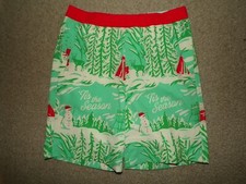 Magellan Outdoors Fish Gear Moisture Wicking Tis the Season Shorts Size 5/6 NWT