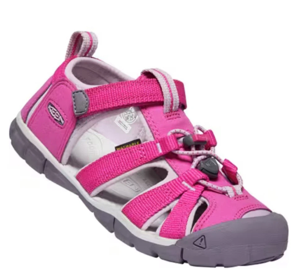 Sandalia Keen Seacamp 2 CNX para niños pequeños punta cerrada rosa muy baya/amanecer talla 6 Foto 2 de 4