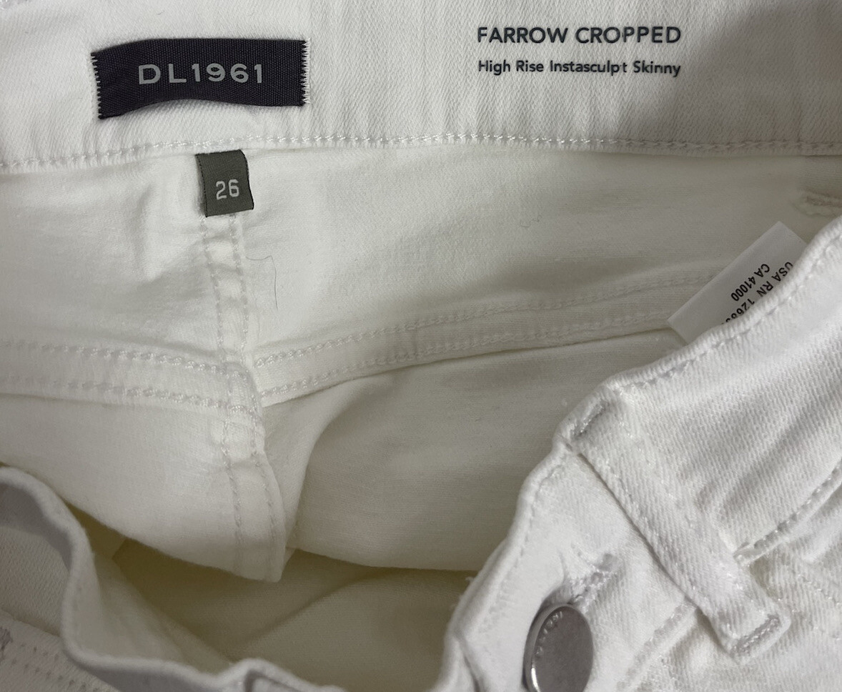DL1961 Women's Farrow High-Rise Cropped Skinny Jeans - Instasculpt Fit & 4-Way Stretch