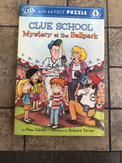 Clue School Mysetery At The Ballpark By Richard Torrey And Pam 