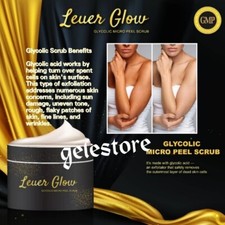 Glycolic micro peeling  exfoliating body scrub.   satisfaction 250g x 1 jar
