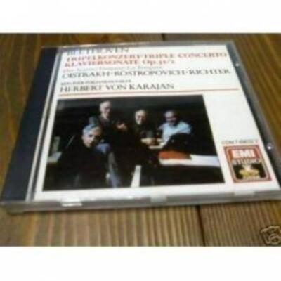 Mstislav Rostropovich : Beethoven: Triple Concerto, Piano Sonata CD Great Value
