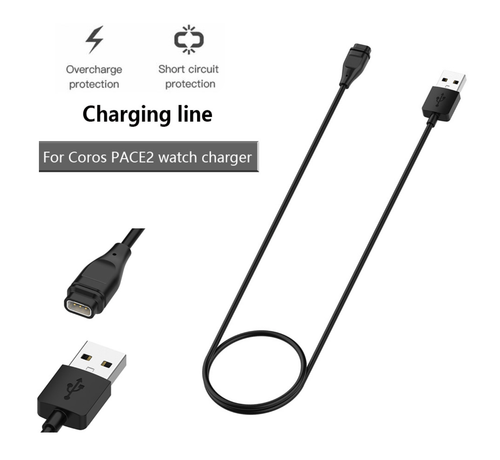 Câble Chargeur USB-C Pour Montre Garmin Epix (Gen 2, Pro) - Longueur 1m, Double Port - Neuf