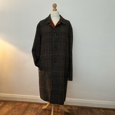 Carolina Herrera Brown/orange Unisex Cashmere Overcoat