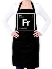 FRASER Periodic Element Unisex Apron Geek - Science - Chemistry - Namey