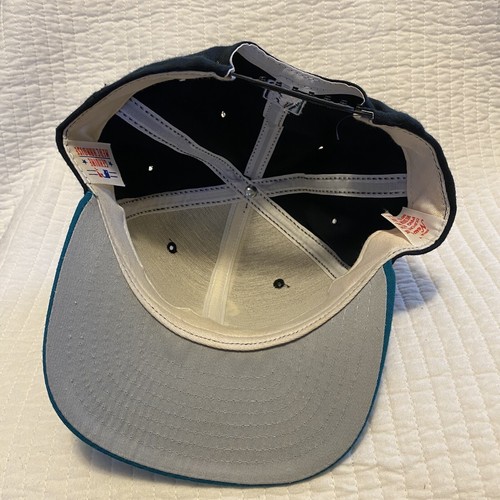 Vintage New Era Pro Model Seattle Mariners Navy Blue Snapback USA MADE 90s 80s - Picture 2 of 6