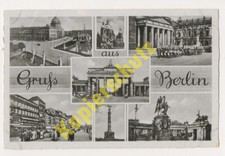 Berlin postcard multi-picture victory column castle old postcard photo card