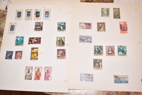 DR MEYER ESTATE SPAIN EXTENSIVE COLLECTION OLD - MODERN ON PAGES $1 A PAGE BAL - Picture 13 of 22