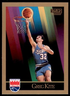 1990-91 SkyBox Greg Kite . Sacramento Kings #247