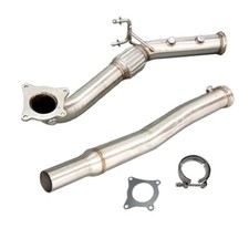 Turbo Exhaust Down Pipe For VW Golf EOS Jetta Scirocco 2.0TSI 147/155kW CBTA AWD
