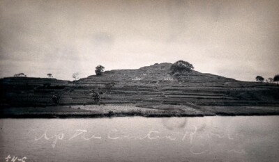 VINTAGE PHOTO; U.S.S./ WILMINGTON UP THE CANTON RIVER;CHINA; CIRCA 1912