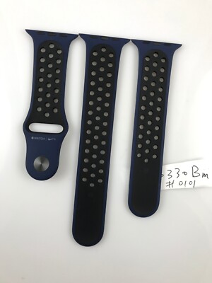 used Original OEM Apple watch Nike Sport Band 42mm 44mm 45MM 46mm  Obsidian/Black