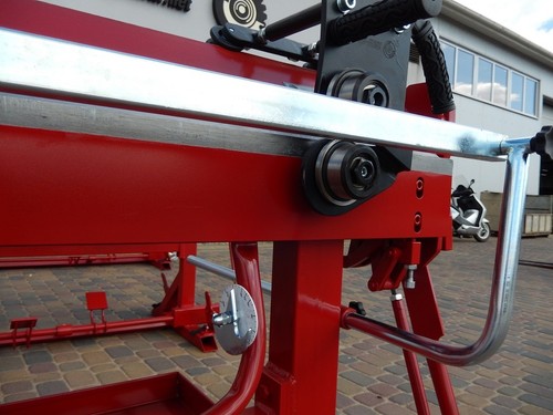 Mobile Abkantbank RED Plus 2m + Fußpedal, Aussparung, Rollenschere Biegemaschine - Bild 7 von 19