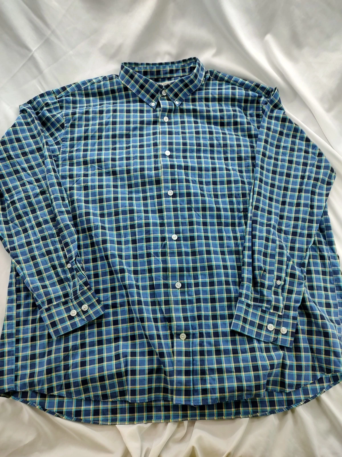 Duluth Trading Shirt Mens 3XL Blue Plaid Button Down Long Sleeve Outdoor Preppy
Opens in a new windo