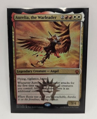 Aurelia, the Warleader Foil Magic: The Gathering NM Guilds of Ravnica