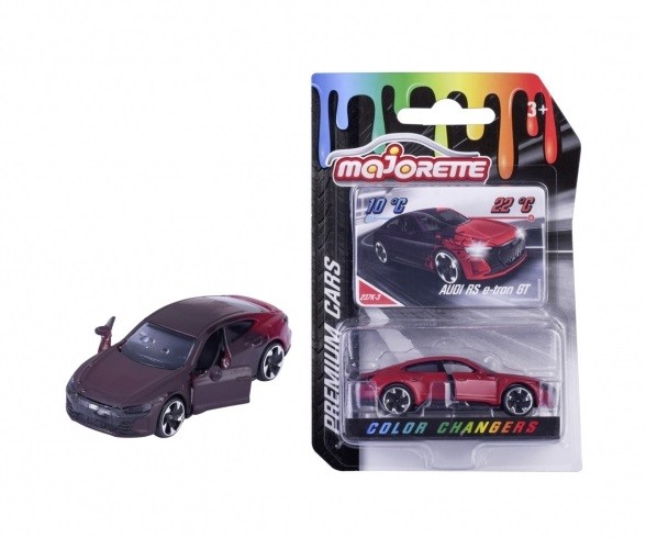 Majorette 212054041Q01 - Color Changer Audi RS E-Tron GT - New